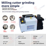 Milling Cutter Grinder GD-314 Milling Cutter Grinder Carbide Tools 3-14mm Drill Portable Knife Grinder Milling Grinder