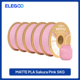ELEGOO 4KG/5KG/10KG 1.75mm Matte PLA Filament