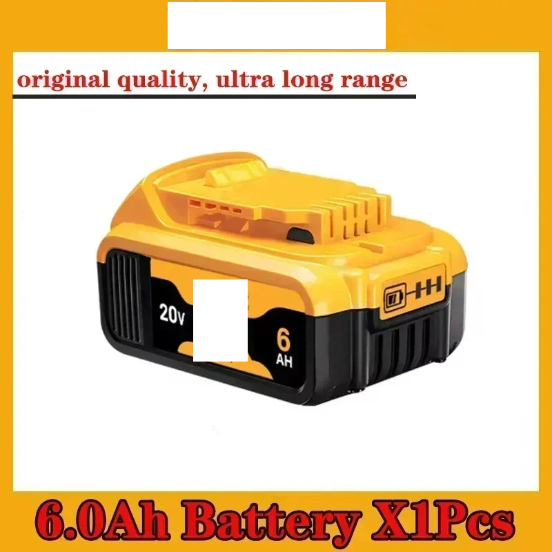 100% Original 20V 5.0Ah MAX Battery Power Tool Replacement for DeWalt DCB184 DCB181 DCB182 DCB200 20V 5A 6A 18Volt 20v Battery.