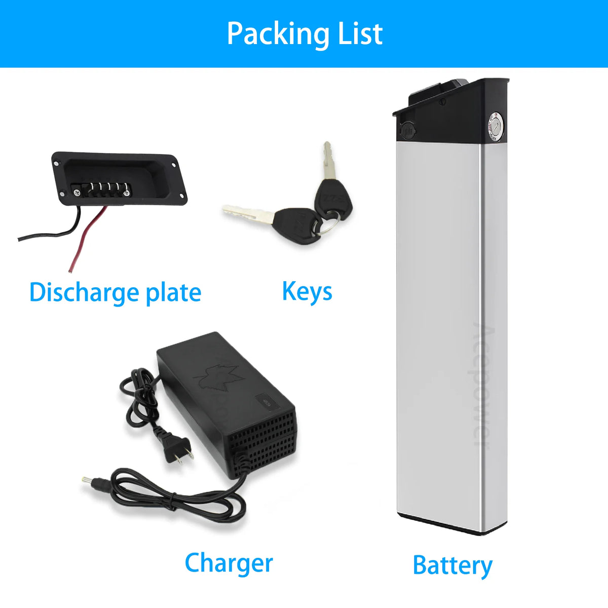48V 10.4Ah 14Ah Ebike Battery for Lectric XP 3.0 Step-Over Long Range Lithium Electric Bike Replacement Battery BMS with Charger US Stock