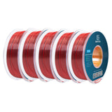 Geeetech 5Kg Three Tri Color Silk PLA Filament , 3D Filament 1,75 mm Spool Wire  (+/-0.03mm) Vacuum packaging, special color