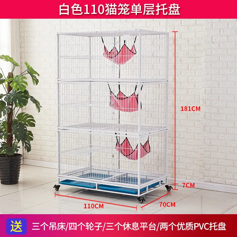 Cat cage Pet foster cage Inpatient cage Isolation cage Multi-layer cat cage Display cage