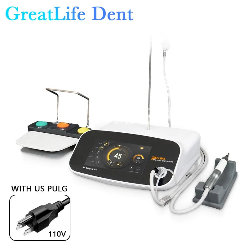 GreatLife Dent Dental Piezo Surgery Bone Cutter Equipment Ultrasonic Bone Piezosurgery Machine Al Surgery Pro Surgical Motor