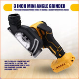 DeWALT 3 Inch Handle Cordless Angle Grinder CUT OFF Electirc Cutting Mini Circular Saw Machine Power Tools For DeWALT Battery