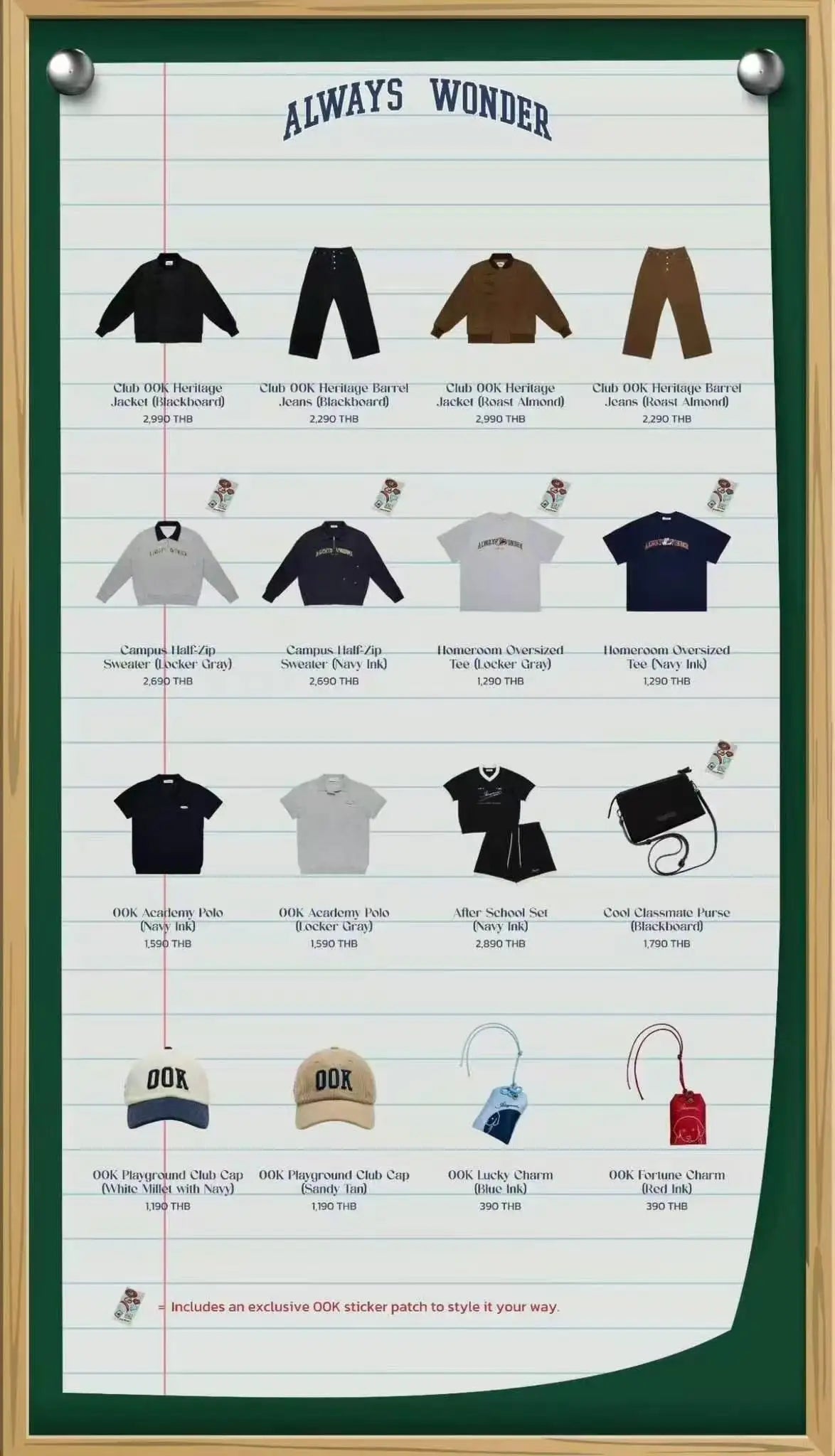 Presale Only You LingOrm Ling Ling Kwong 2026.4.30 New Class of 00K AlwaysWonder T-shirt Polo Shirt Sweatshirt Hat Jacket