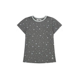 COYSEIO Star Printed Short Sleeve Women's New Style Small Cloth Doll Co Branded Shoulder Loose T-shirt for Women