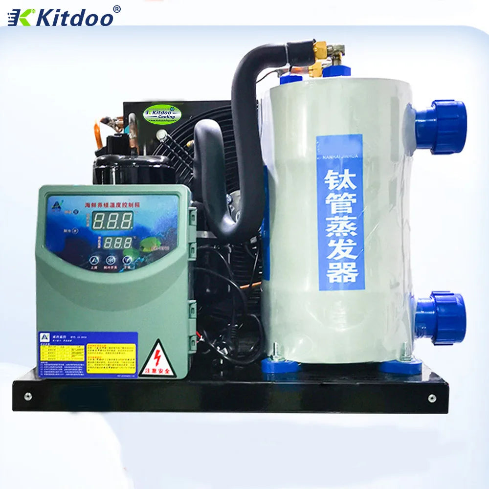 Fish Farming Equipment Refrigeration Unit for Seafood Fish Pond Aquaculture Equipment Fish Tank Chiller