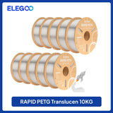 ELEGOO 4KG/5KG/10KG 1.75mm Rapid PETG Filament