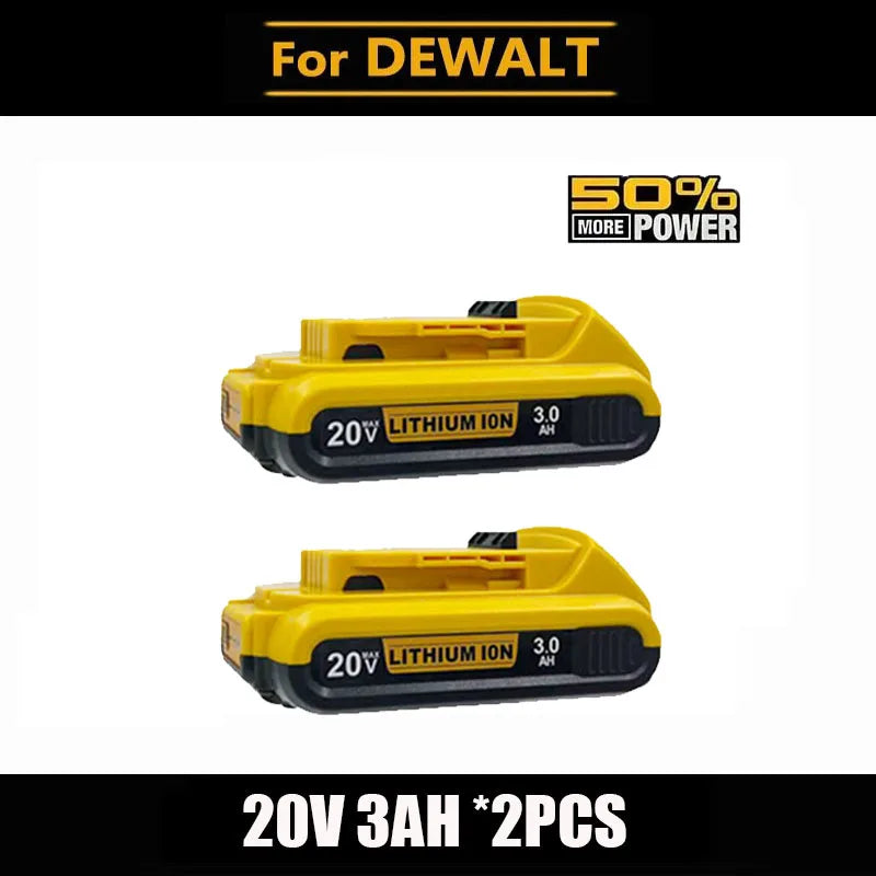 Compatible Replacement Battery For DeWalt 20V/60V 12Ah Lithium Battery Fit DCB200 DCB203 DCB204 DCB205 DCB206 Power Tools