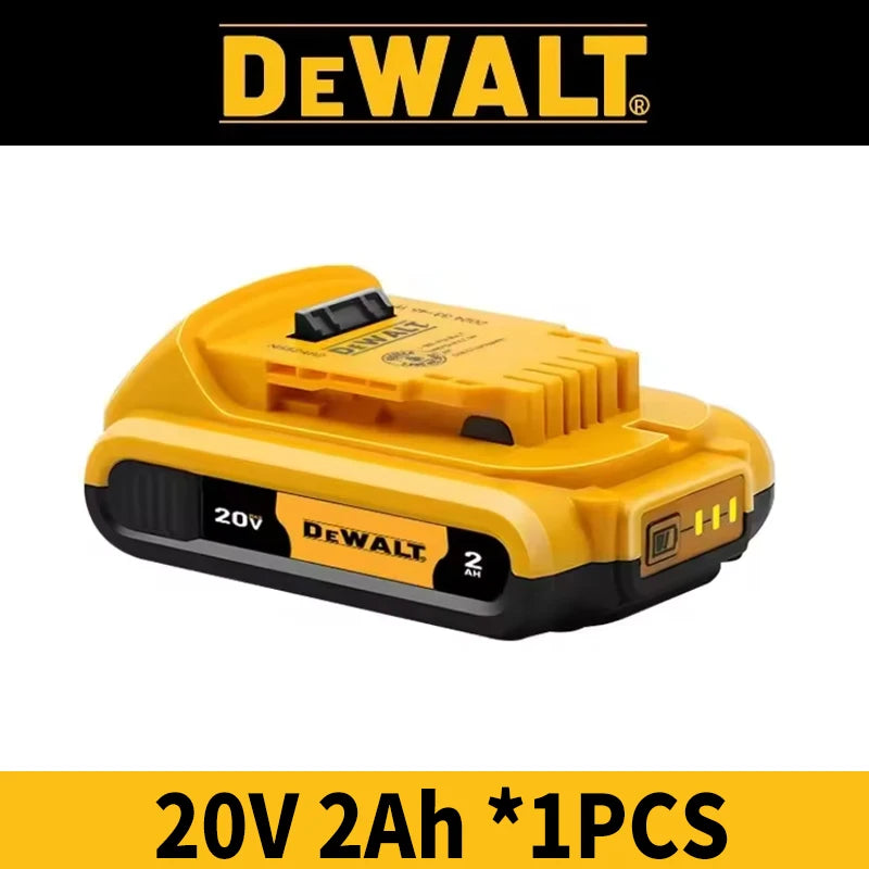 100% Genuine Dewalt 20V Battery ,20V 6Ah 5Ah Rechargeable Battery &Charger DCB206 For Dewalt Power tool Replacement battery