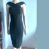 Women Elegant Bandages Dress New Sexy Sleeveless Bodycon Clothes Club Party Celebrity Dresses