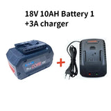 18V 10AH 21700 5S2P Wireless Tool Battery/Suitable for Bosch BAT618 GBA18V 10000mAh ProCORE Replacement Battery