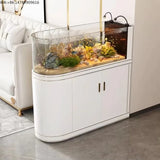All-in-One AquariumCustomized Large Vertical Clear Glass Aquarium Fish Tank With Water Plant Ecological Stream Wholesale Aquariu
