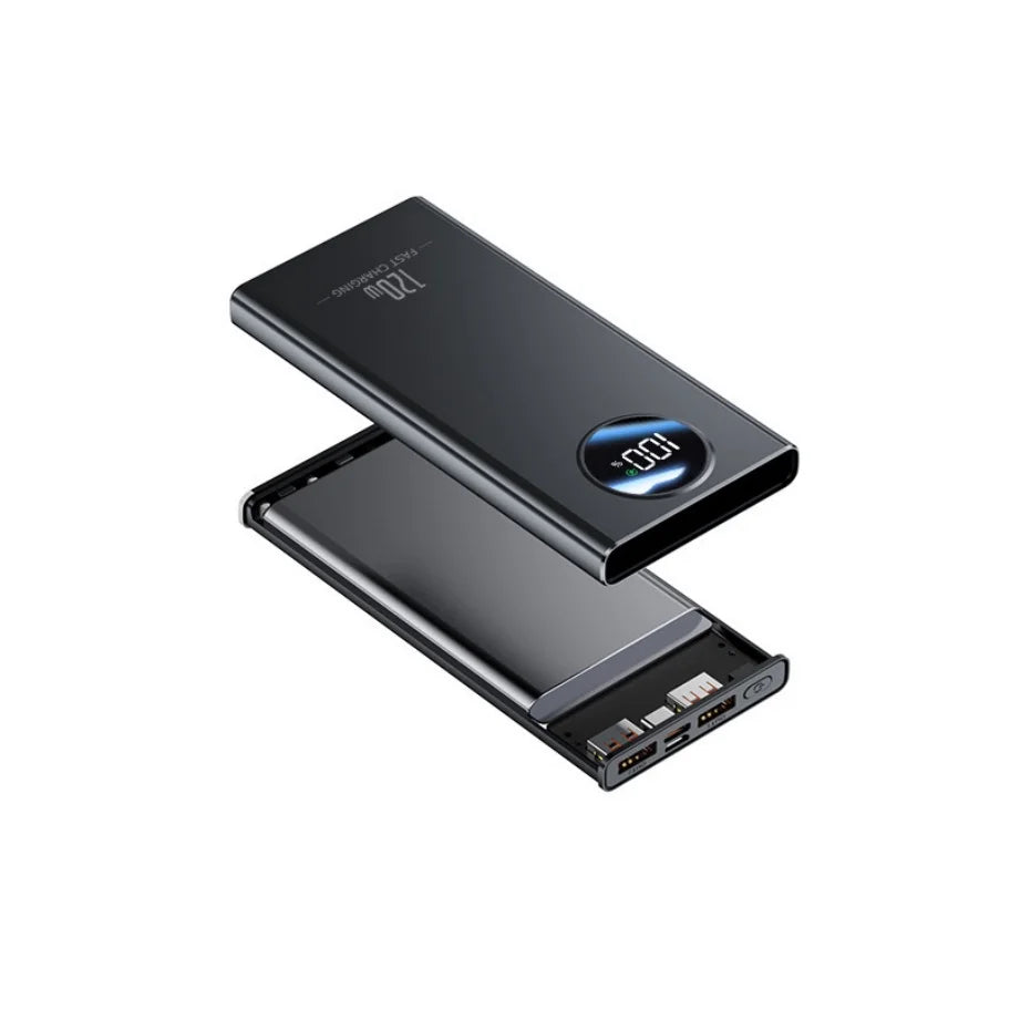 120W 80000mah Power BankSuper Fast Charging Ultralarge Capacity For Mobile Power External Battery For Iphone Xiaomi Samsung