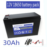 12V 30Ah lithium battery18650 Battery pack12.6V 3A charger for Energy storage batteries, lighting, electric vehicles, outdoor