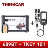 THINKCAR THINKSCAN 689BT Key Programming Bi-directional Automotive Diagnostic Tool ECU Coding CANFD DOIP 34 Resets Obd2 Scanner