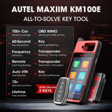 Autel KM100E Key Programming Tool Automotive Diagnostic Scanner Free Update Key Programmer PK IM508 KM100X KM100