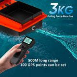 D80B 12V High-Speed Remote Control Bait Boat | IP66 Waterproof Fishing Boat with Bait Tray and Line Release