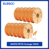 ELEGOO 4KG/5KG/10KG 1.75mm Rapid PETG Filament