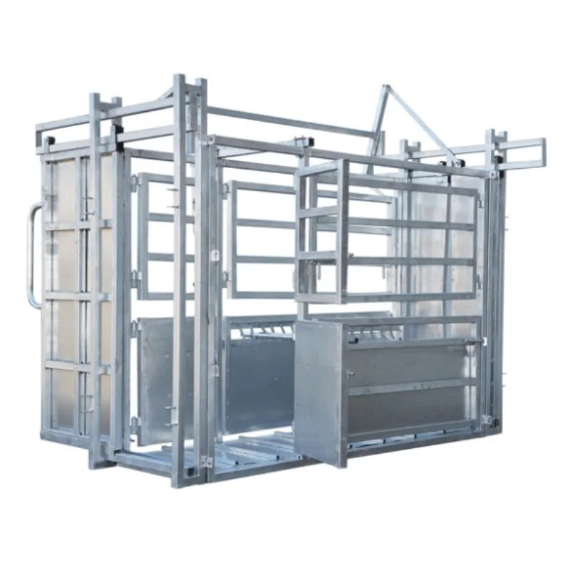 Hot-dipped Galvanized Cattle Corral Panel Cattle Squeeze Chute Cattle Crush
