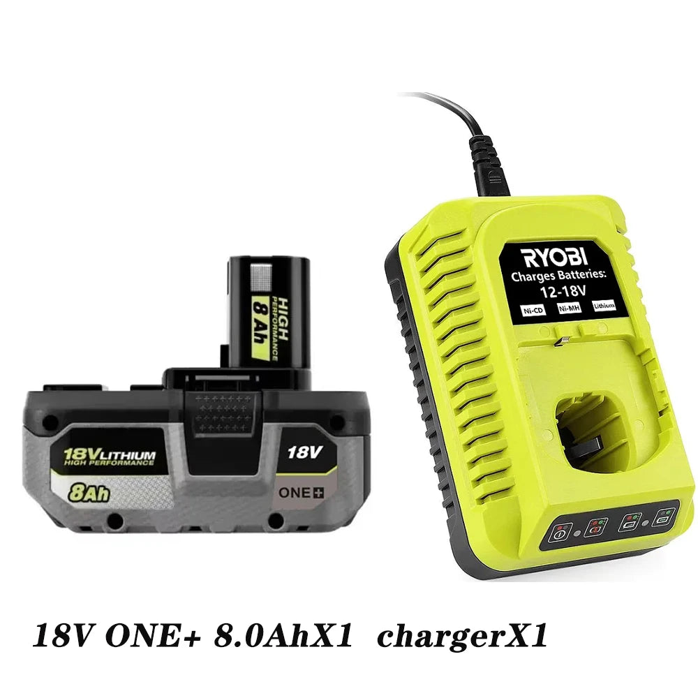 Genuine RYOBI ONE+ 18V 4.0Ah Replaceable High-Capacity Battery,Enhanced Li-ion for Longer Runtime All DIY ONE+ Power Tools