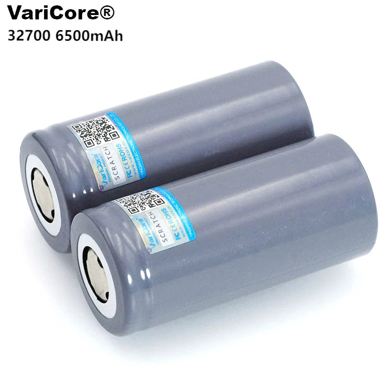 VariCore 3.2V 32700 6500mAh LiFePO4 Battery 35A Continuous Discharge Maximum 55A High Power Battery