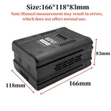 For Greenworks PRO 60V 6.0/8.0/10.0AhLithium Ion Battery Replacement 3X Longer Runtime,for brushless lawn mowing GD60AB, etc