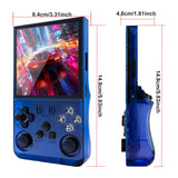 GAMINJA Handheld Console ANS13 4.0-inch IPS Screen Retro Handheld Console Pre-loaded with 15,000+ Games Linux System Portable
