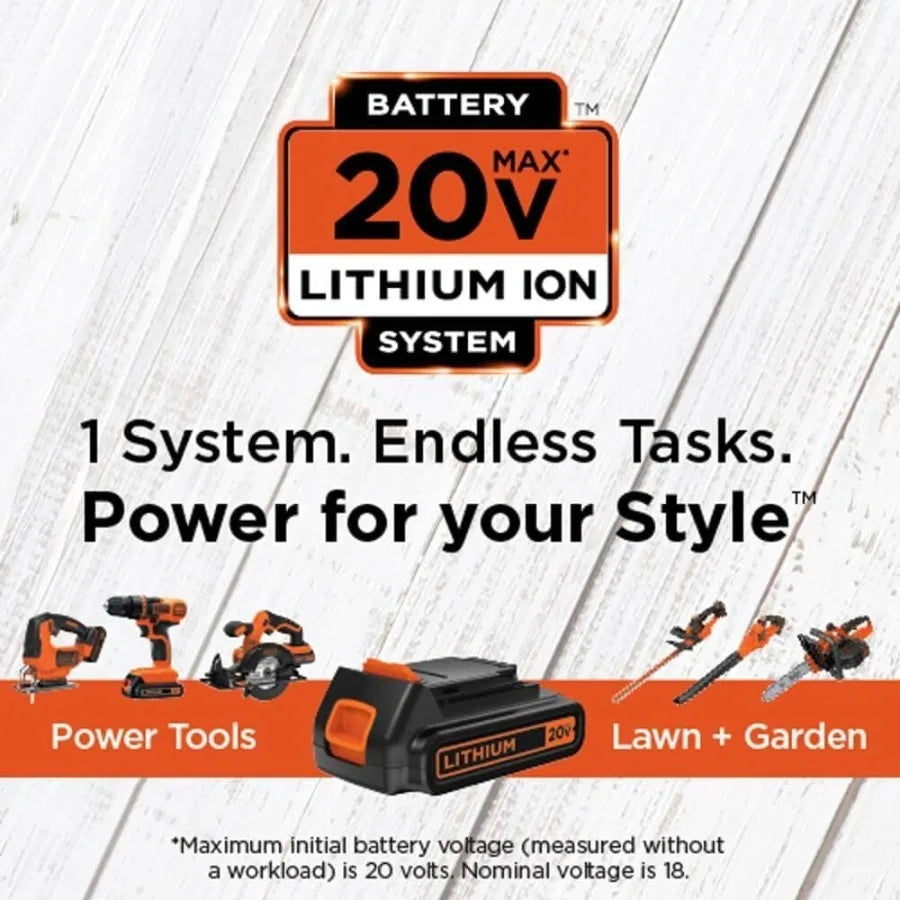 20V MAX Matrix Quick Connect System Cordless Lithium Power Drill and Driver with Battery Included Ideal for Home Repairs DIY P