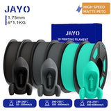 JAYO 3D PETG/ High Speed Matte PETG / PLA Classic Printer Filament 1.75mm 3D Printer Filament 6.6KG Neatly Wound PETG for 3D