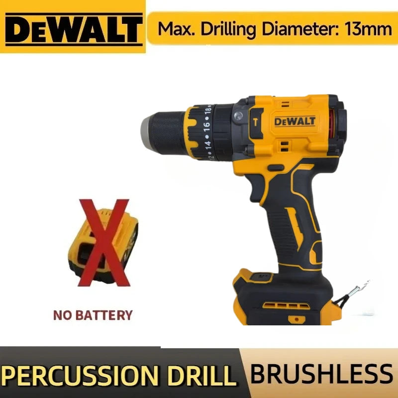 DEWALT Brushless Cordless Rechargeable Electric Power Tool  DCD791 Compact Drill Screwdriver Multi Functional For DEWALT Battery