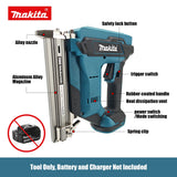 Makita 18V Wireless Nail Gun 20-30mm Nail Capacity for DIY Woodworking Projects Power Tool Kit