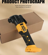 DEWALT Brushless Cordless Oscillating Multi-Tool Kit with 5 Accessories Tool-Free Quick Change for Cutting Sanding Grout Removal