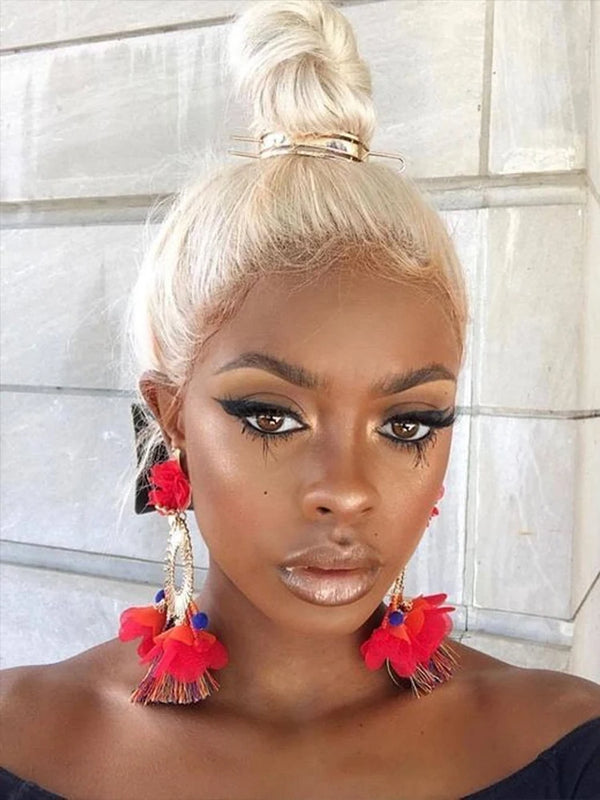 360 Lace Frontal Wig #613 Colored Straight Hd Lace Frontal Wig 13x6 13x4