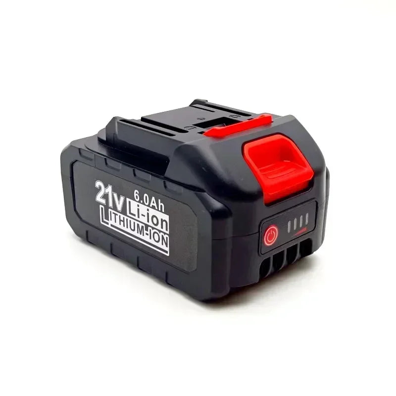 Makita 21V 6.0Ah 18650 lithium-ion battery, high current, high discharge, suitable for electric water gun screwdrivers/drills