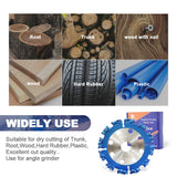 BRSCHNITT Diamond Saw Blades 1PC 9 Inch 230mm for Cutting Wood Roots Stumps Plastic Tubing - Separating Disc for Woodworking