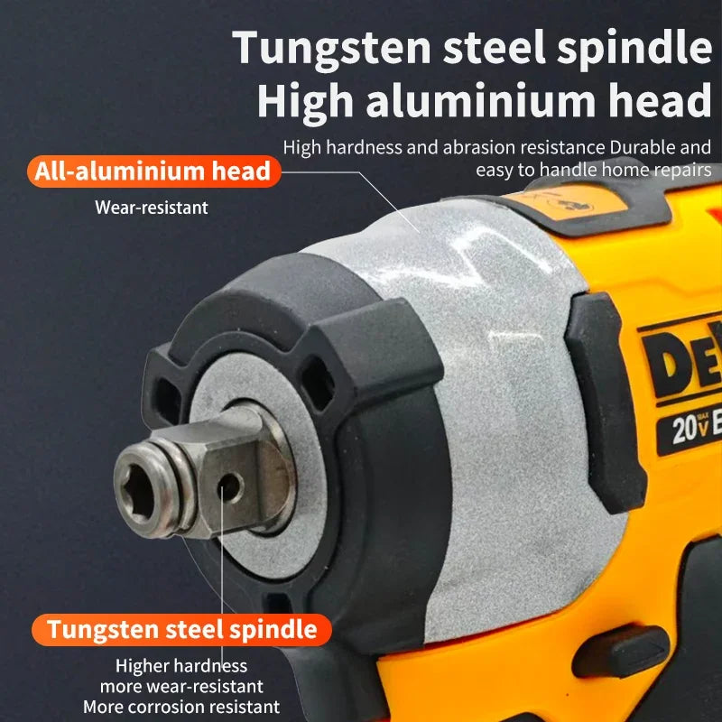 Dewalt DCF922 Brushless Impact Wrench Cordless Driver Large torque Variable Speed Electric Wrench 20V Rechargeable Tools