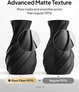 ELEGOO Glass Fiber PETG-GF Filament 1.75mm Gray White Black 1KG/2KG/5KG/10KG For US EU