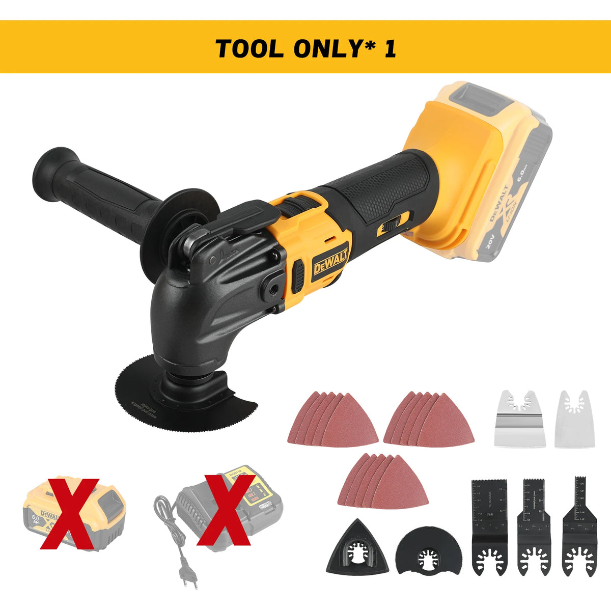Dewalt New Quick release Brushless Oscillating tool Multi functional tool Electric trimmer for Dewalt 20V Battery