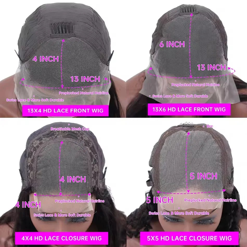99j Burgundy 13x6 HD Lace Frontal Human Hair Wig 200 Density Body Wave 13x4 Lace Front Wigs Brazilian 100% Human Hair Wigs