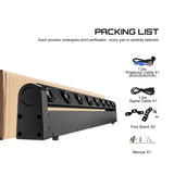 SHEHDS 8x12w Beam Moving Head RGBW 4in1 Bar Light For DJ Disco Wedding Party Stage Light Effect Professional DMX 512 Stage Light