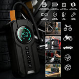 Car Jump Starter 6000mAh With LCD Screen Portable Booster Charger Powerful Car Battery Starting Device for Petrol Vehicle Start