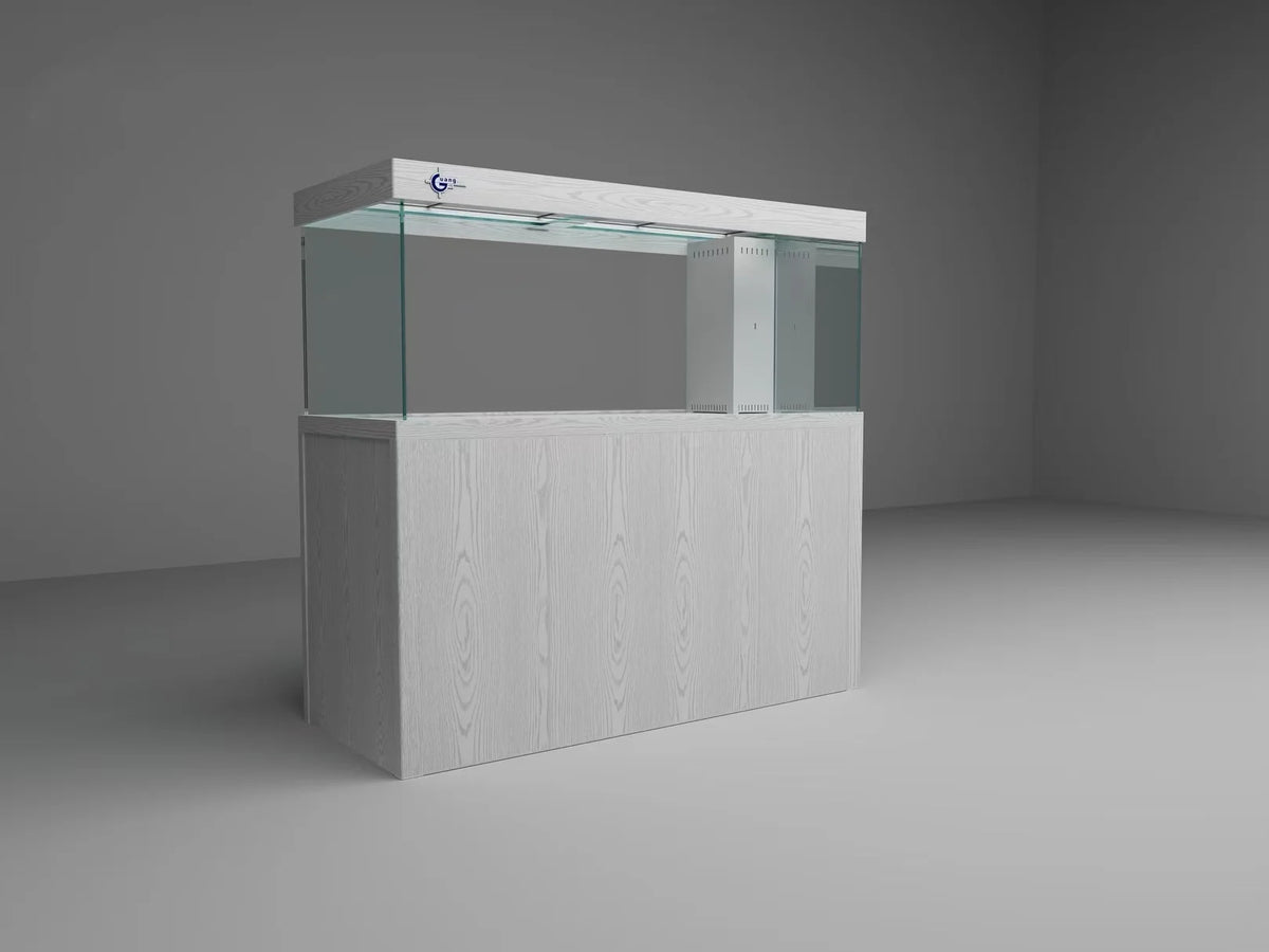 All-in-One AquariumWholesale New Style Clear Glass Fish Tank With Cabinet And Accessories Eco-Friendly Aquarium For Outdoor & Li