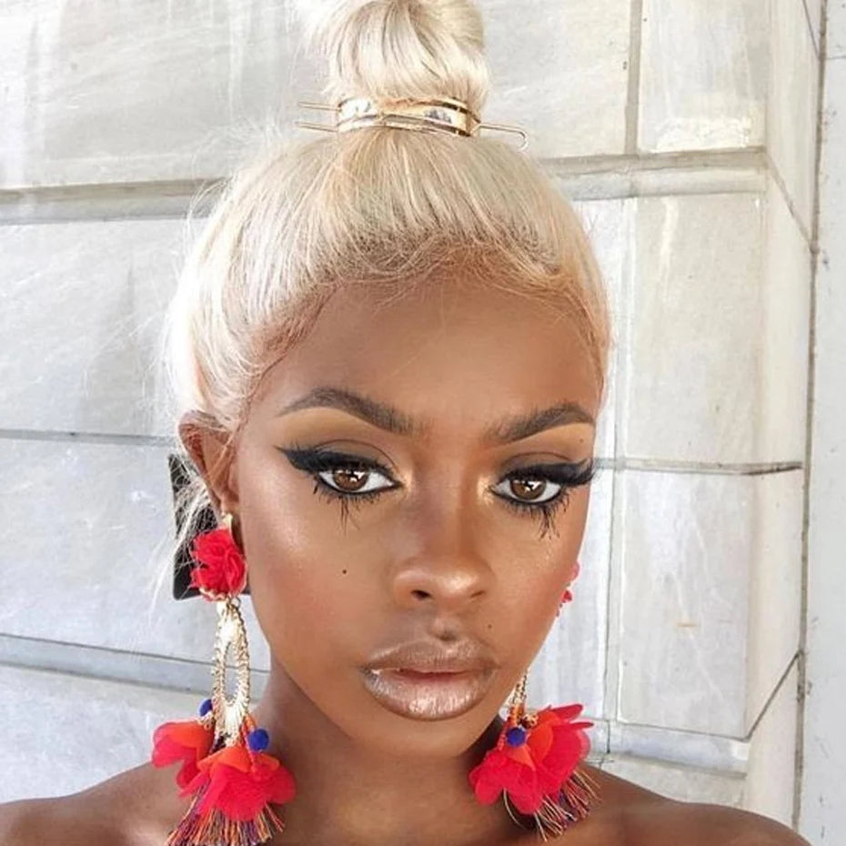 360 Lace Frontal Wig #613 Colored Straight Hd Lace Frontal Wig 13x6 13x4