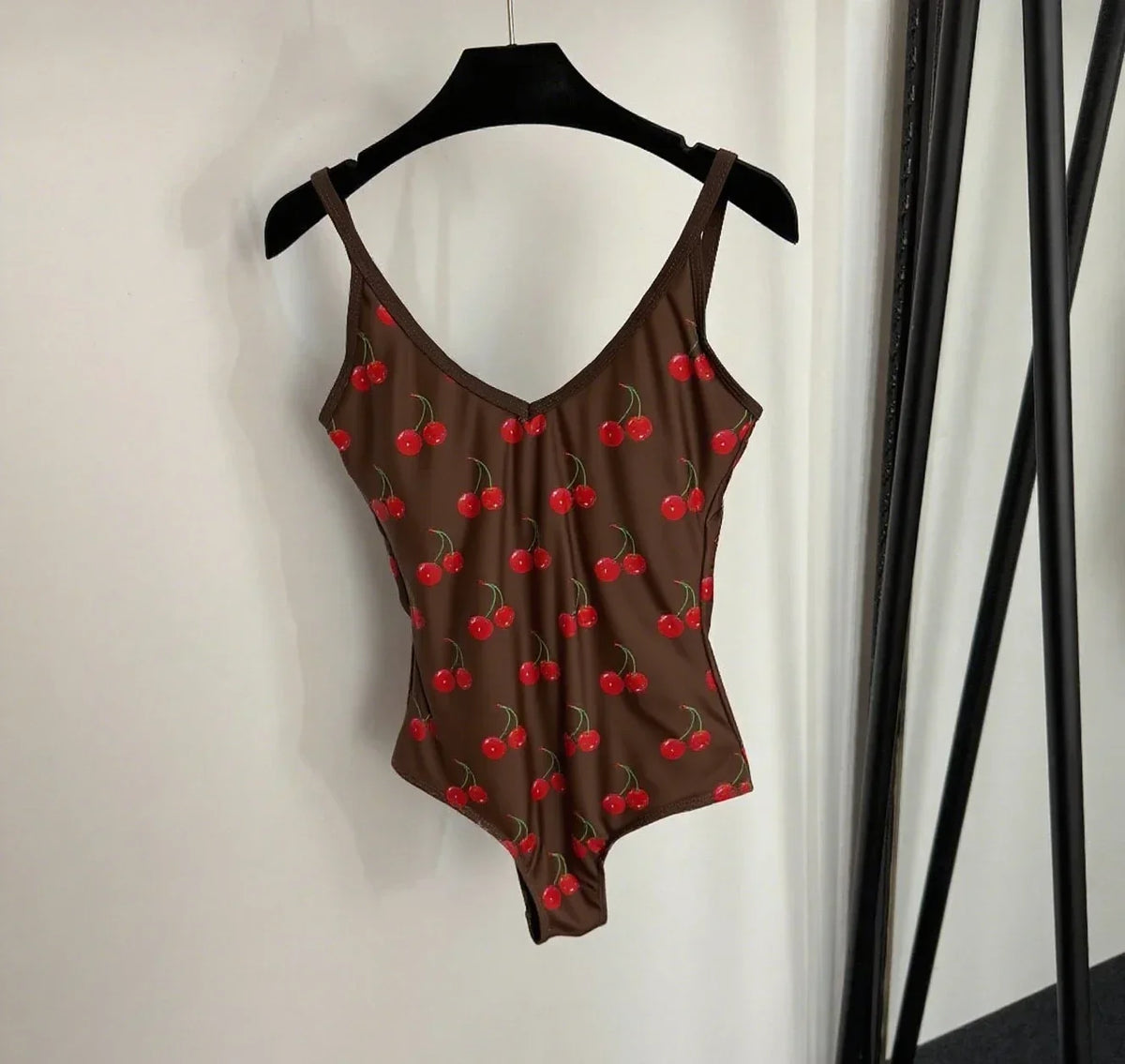 2026 Summer New Women's Fashion Printed Sexy Bareback Strap Split Bikini Swimsuit