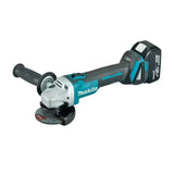 Makita DGA404 125mm Brushless Lithium Electric Angle Grinder Rechargeable Cutting Machine High Power Polishing Machine 18V