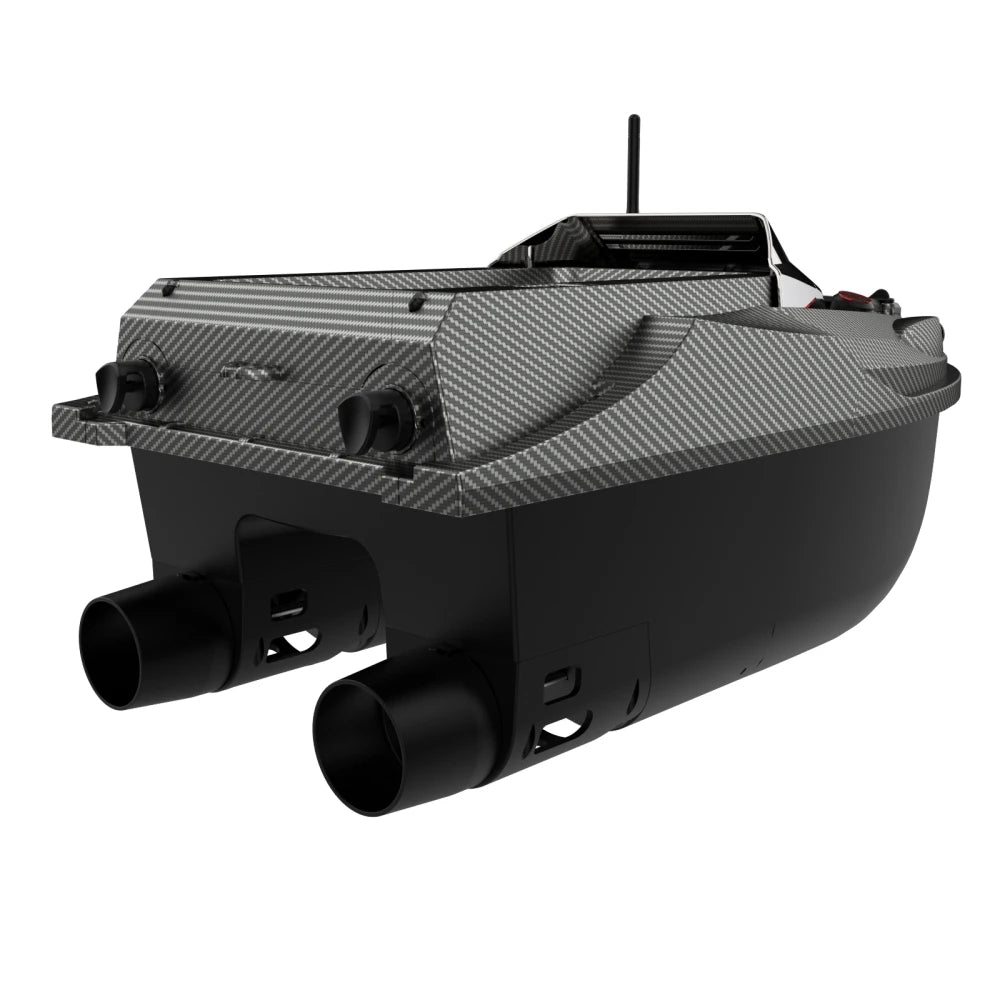 Flytec V080 GPS Carp Fishing Bait Boat 800M 180 Points 12V High Speed RC Bait Boat With Sonar Fish Finder
