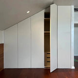 Any Size Custom Modern Light Luxury Honeycomb Aluminum Alloy Wardrobe Bedroom Home Bed End Cabinet Multi Storage Sturdy Tall Eco