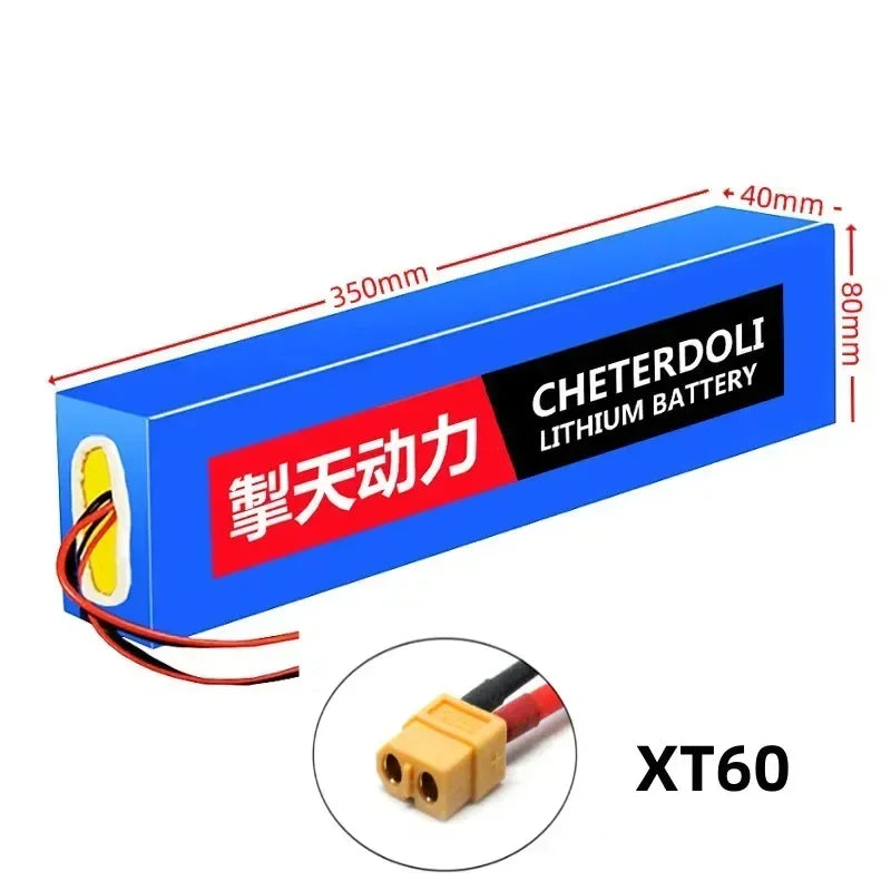 Hot selling e-bike 36V 10S4P 20Ah 18650 Battery Pack 350W 500W 750W 42v Lithium E-Bike Battery Rechargeable Li-ion Battery