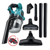 PATUOPRO Cordless Electric Vacuum Cleaner Car Pet Hair Carpet Clean Machine Dust Cleaning Power Tool For Makita 18V Battery